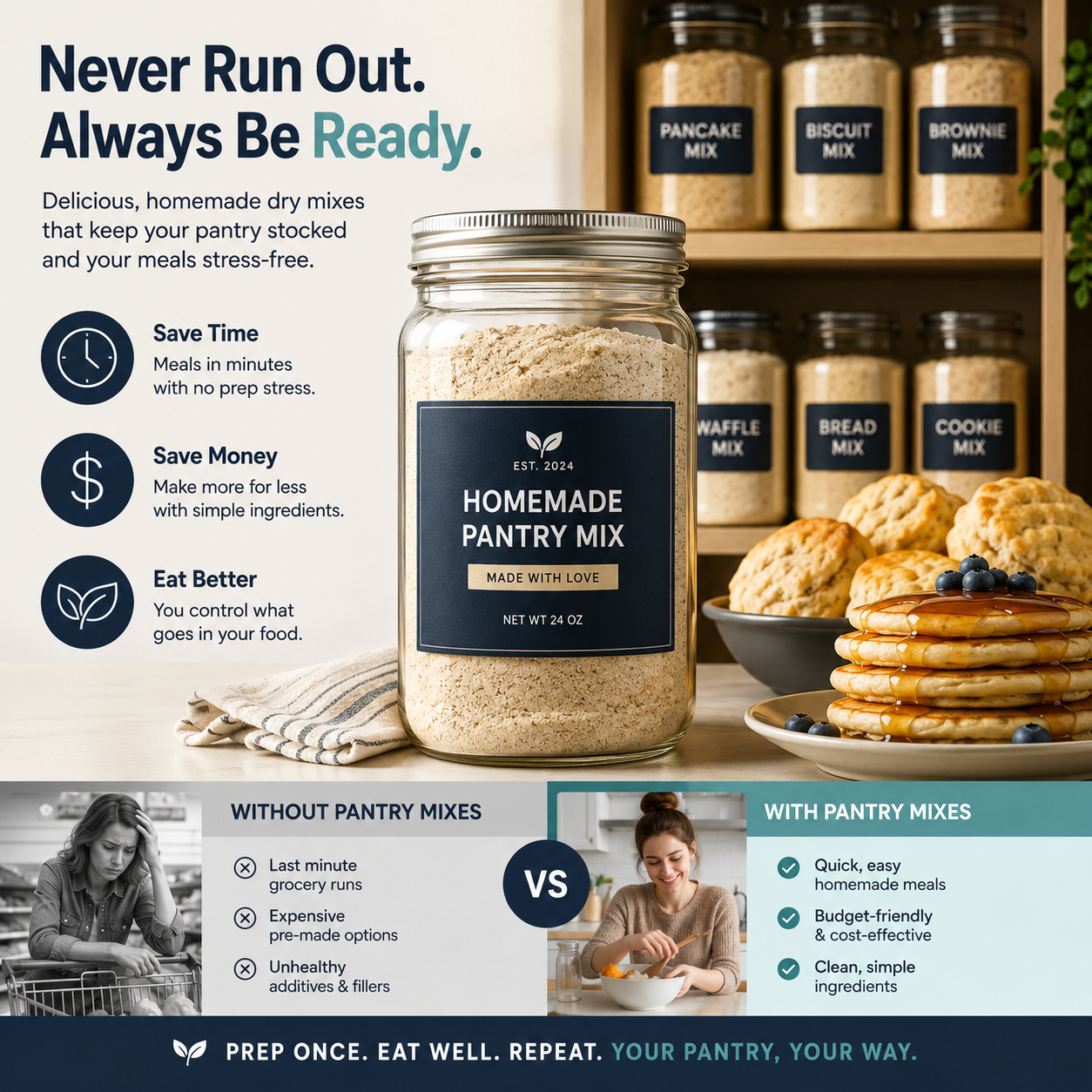 Dry Mix Pantry: Mix Recipes Cookbook
